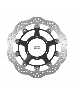 Disc frana fata NG -  HONDA CBR 1000RR FIREBLADE '08-'09 (310X94X5MM) (6X6,25MM) WAVE flotant (centru aluminiu)