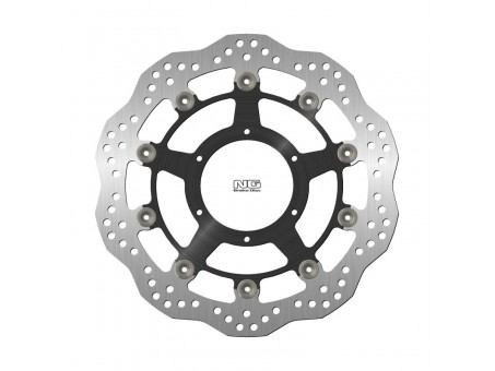 Disc frana fata NG -  HONDA CBR 1000RR FIREBLADE '08-'09 (310X94X5MM) (6X6,25MM) WAVE flotant (centru aluminiu)