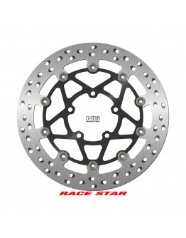 Disc frana fata NG -  RACE STAR PREMIUM TRIUMPH SPEED TRIPLE 1200 '18-'23 (320X82,5X4,5MM) (5X10,25MM) WAVE flotant (centru aluminiu, racire imbunatatita)