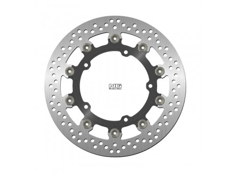 Disc frana fata NG -  YAMAHA MT-03 '19-'22, MT-07 '21-'22, MT-09 '13-'22, NIKEN 850 '22, R3 / TRACER 9 '21-'22, R7 / TRACER 7 '22, TRACER 900 '18-'21, XJ6 DIVERSION '09-'17, XSR 900 '20-'22, XSR 700 '22, (298X132X4,5MM) (5X8,25MM) flotant