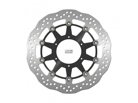 Disc frana fata NG -  HONDA CBR 1000RR FIREBLADE '06-'07, VTR 1000R '00-'06, VTR 1000 SP-1/SP-2 '00-'06 (320X94X4,5MM) (6X6,25MM) WAVE flotant (centru aluminiu)