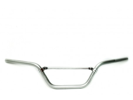 Ghidon Aluminiu ACCEL cu Crossbar (22,2mm) ATV - Argintiu