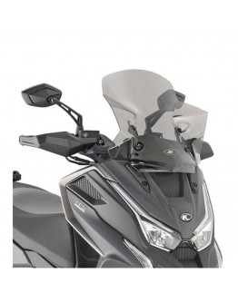 Parbriz moto KAPPA - KYMCO DTX 360 '21-'23, 48,5 X 44,5 CM Fumuriu