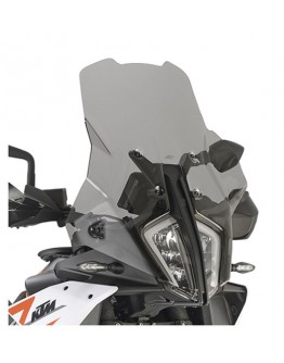 Parbriz moto KAPPA - KTM 790 / 890 ADVENTURE '23- 890 SMT '23- 29 X 47 CM Fumuriu