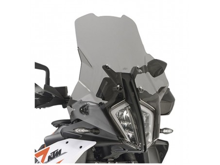 Parbriz moto KAPPA - KTM 790 / 890 ADVENTURE '23- 890 SMT '23- 29 X 47 CM Fumuriu