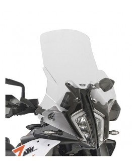 Parbriz moto KAPPA - KTM 790 / 890 ADVENTURE '23- 890 SMT '23- 38,5 X 51 CM Transparent