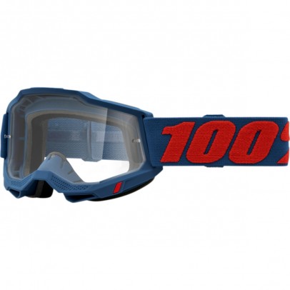 Ochelari Off Road 100% Accuri 2 Odeon - Albastru/Rosu