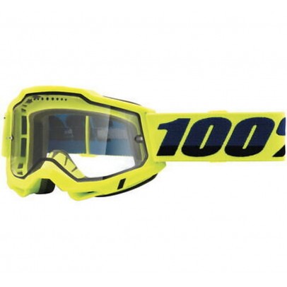 Ochelari 100% Accuri 2 Enduro Moto Yellow - Galben fluor