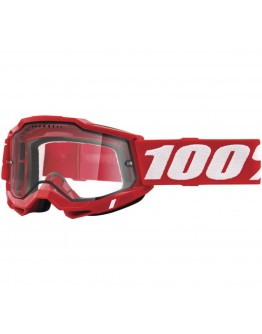 Ochelari 100% Accuri 2 Enduro Moto Red - Rosu/Alb