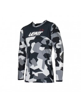 Bluza Moto Leatt 4.5 Enduro Forge - Negru/Gri/Camo	