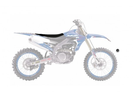 Șa completă YAMAHA YZ 250F '19-'23, YZ 450F '18-'20, WR 250F '20-'23, WR 450F '19-'23 Înălțată (+15MM) culoare Negru