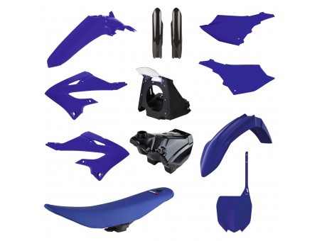 Kit plastice POLISPORT - YAMAHA YZ 125/250 '02-'21 - Albastru