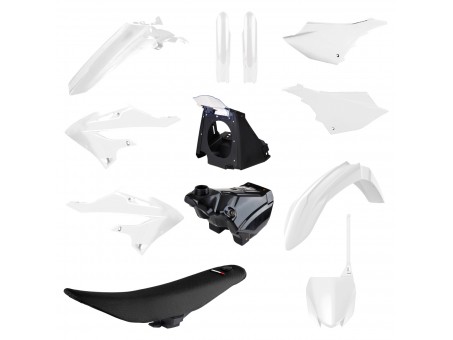 Kit plastice POLISPORT - YAMAHA YZ 125/250 '02-'21 - Alb