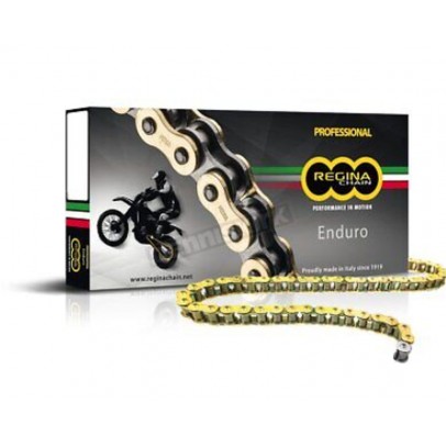 Lant REGINA 525ZRE (112 zale) Z-RING ENDURO pana la 750 CC auriu (137ZRE/012)