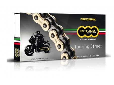 Lant REGINA 530ZRT (108 zale) Z-RING TOURING-STREET pana la 1000CC auriu (136ZRT/006)