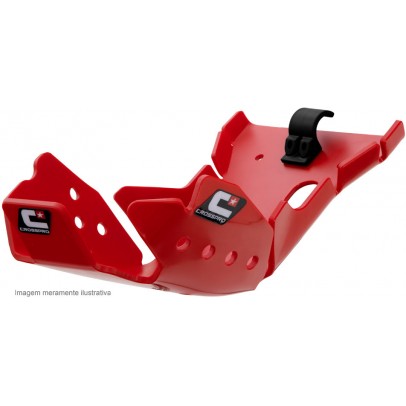 Scut protectie din plastic CROSSPRO Enduro MODEL "EC DTC" pentru': KTM EXC 350/300 23-, HUSQVARNA TC 250 23-, TE 300 24-, GASGAS EC / EX / MC 24- culoare Rosu