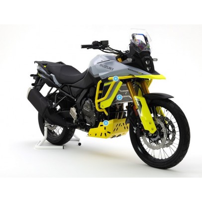 Crashbar aluminiu CROSSPRO SUZUKI V-STROM 800 / 800 DE '23-'24 culoare Negru