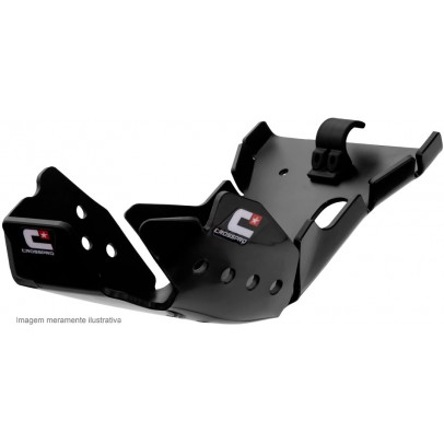 Scut protectie din plastic CROSSPRO Enduro MODEL "EC DTC" pentru': KTM EXC 350/300 23-, HUSQVARNA TC 250 23-, TE 300 24-, GASGAS EC / EX / MC 24- culoare Negru