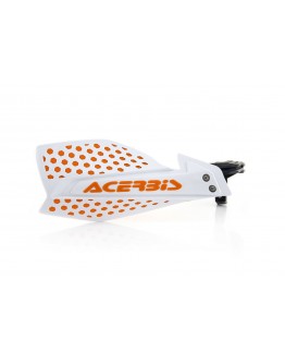 Set Handguard X-Ultimate ACERBIS - alb,Portocaliu