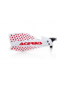 Set Handguard X-Ultimate ACERBIS - Alb/Rosu