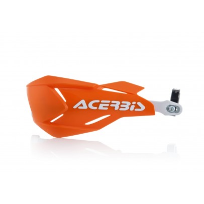 Set Handguard X-Factory ACERBIS - Portocaliu/Alb