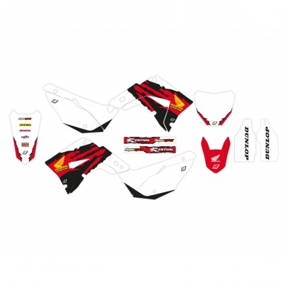 Kit grafic BLACKBIRD HONDA CR 125R '02-'07, CR 250R '02-'07 RETRO