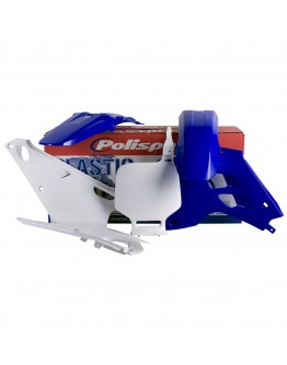 Kit plastice POLISPORT - YAMAHA YZ - Albastru Alb