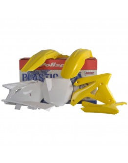 Kit plastice POLISPORT - SUZUKI RMZ 450 '07 - Galben