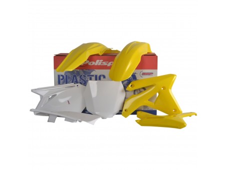 Kit plastice POLISPORT - SUZUKI RMZ 450 '07 - Galben