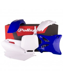 Kit plastice POLISPORT - YAMAHA YZ - Albastru Alb