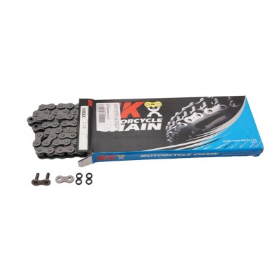 Lant EK EK520DEX 112 zale QX-RING ENDURO ULTRALIGHT Culoare Argintiu (max 500 CCM) (37,8 KN) (MADE IN JAPAN)