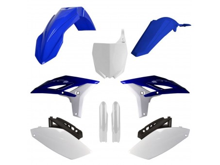 Kit plastice POLISPORT - (FULL KIT) YAMAHA YZ 250F '10-'13  - Albastru Alb