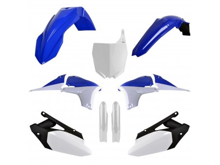 Kit plastice POLISPORT - (FULL KIT) YAMAHA YZ 450F '10-'13  - Albastru Alb