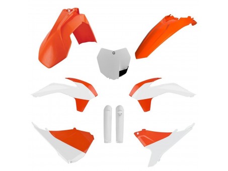 Kit plastice POLISPORT - (FULL KIT) KTM SX/SX-F/XC-F '15  - Portocaliu