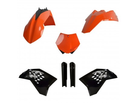 Kit plastice POLISPORT - (FULL KIT) KTM SX/SX-F/XC-F '0STAW  - Portocaliu