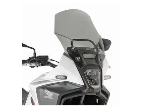 Parbriz moto KAPPA - HONDA NX 500 '24- (45 X 39 CM) Fumuriu