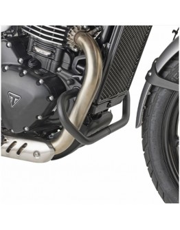 Crash bar moto KAPPA - TRIUMPH SCRAMBLER 400 X '24- SPEED 400 '24- Negru