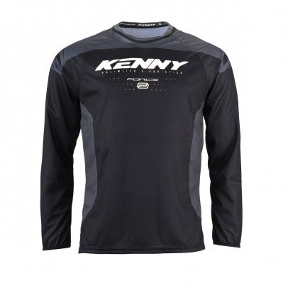 Bluza Kenny Racing Cross/Enduro Model Force - Negru/Gri/Alb