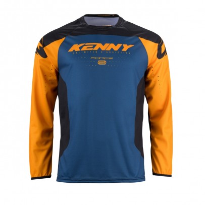 Bluza Kenny Racing Cross/Enduro Model Force - Albastru/Portocaliu/Negru