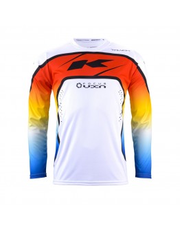 Bluza Cross/Enduro KENNY RACING Track - Alb,Rosu,Albastru