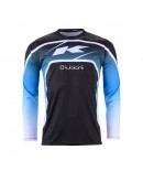 Bluza Cross/Enduro KENNY RACING Track FOCUS - Negru,Alb,Albastru