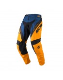 Pantaloni Kenny Racing Cross/Enduro Model Force - Portocaliu/Albastru/Negru