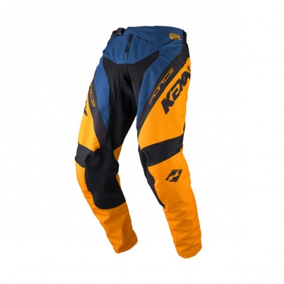 Pantaloni Kenny Racing Cross/Enduro Model Force - Portocaliu/Albastru/Negru