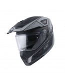 Casca Dual Adventure Kenny Racing Explorer - Negru