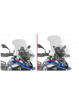 Parbriz moto KAPPA - BMW R 1300 GS '24, (65 X 54 CM) Transparent