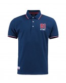 Tricou Polo Kenny Racing Model Academy - Albastru