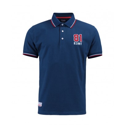 Tricou Polo Kenny Racing Model Academy - Albastru