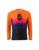 Bluza Kenny Racing Cross/Enduro Model Titanium Premium - Portocaliu/Negru/Albastru