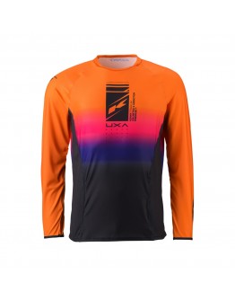 Bluza Kenny Racing Cross/Enduro Model Titanium Premium - Portocaliu,Negru,Albastru