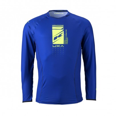 Bluza Kenny Racing Cross/Enduro Model Titanium Premium - Albastru/Galben fluo